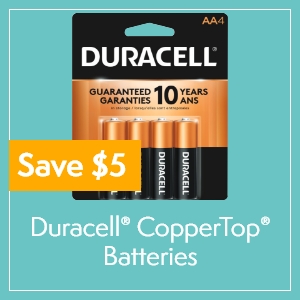 SAVE on Duracell