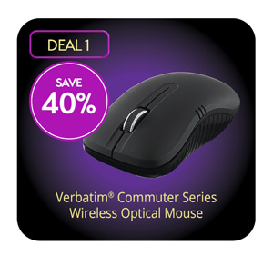 Save on Verbatim Wireless Mouse